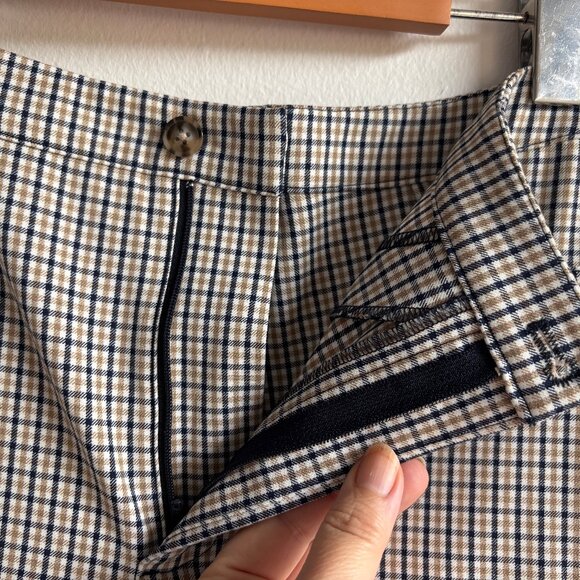 NWOT Sunday Best Freshman Check Slim Leg Pants - Size 4 - Picture 5 of 13